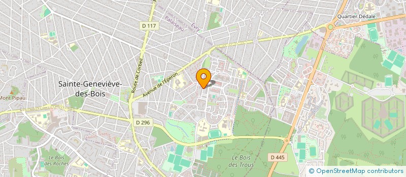 localisation de l'entreprise MADAME URICE HOUNYO  SAINTE-GENEVIEVE-DES-BOIS