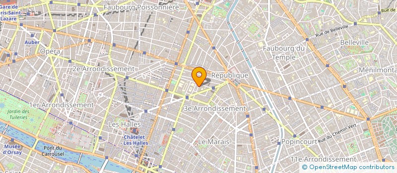 localisation de l'entreprise MADAME URSKA GABRIC  PARIS