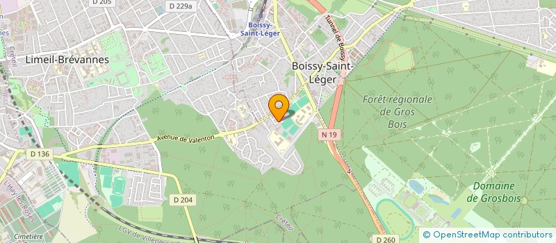 localisation de l'entreprise MADAME URSULA BIMAKO à LIMEIL-BREVANNES