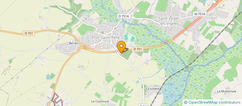 localisation de l'entreprise MADAME URSULA BITEAU à PORT-SAINT-PERE