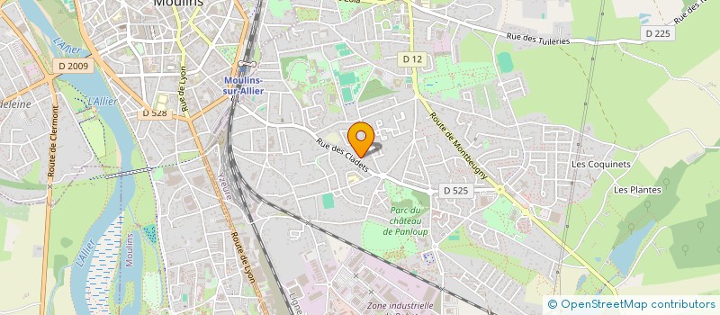 localisation de l'entreprise MADAME URSULA CHIBOUT  GENNETINES