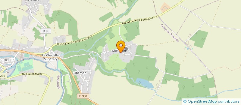 localisation de l'entreprise MADAME URSULA CHLUPKA  CRECY-LA-CHAPELLE