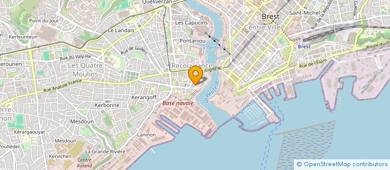 localisation de l'entreprise MADAME URSULA DOBEREINER à BREST