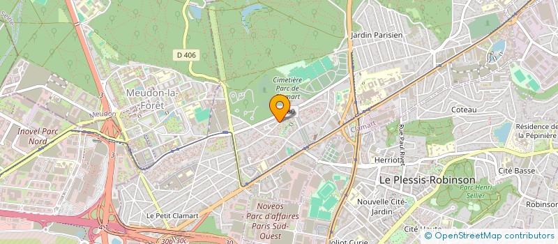 localisation de l'entreprise MADAME URSULA GROSZEK à CLAMART