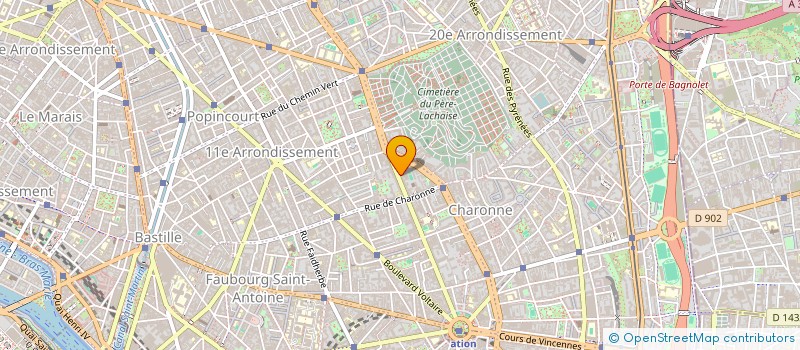 localisation de l'entreprise MADAME URSULA LAURAIN  PARIS