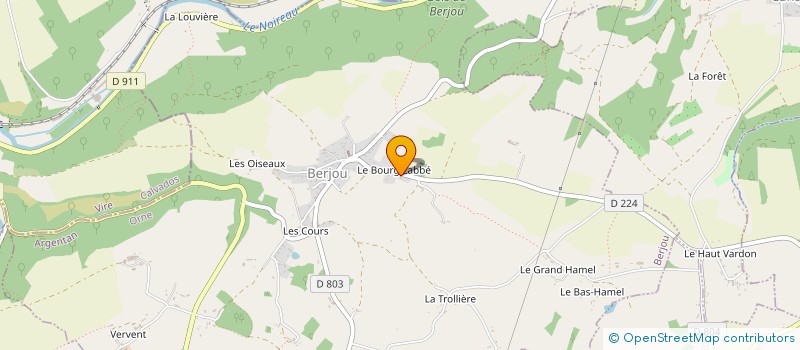 localisation de l'entreprise MADAME URSULA LEQUEUX à SAINTE-HONORINE-LA-CHARDONNE