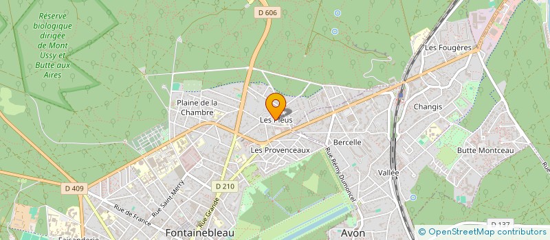 localisation de l'entreprise MADAME URSULA NANCY-VOVOS  FONTAINEBLEAU