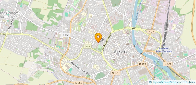 localisation de l'entreprise MADAME URSULA NGOT BYMBOU à AUXERRE