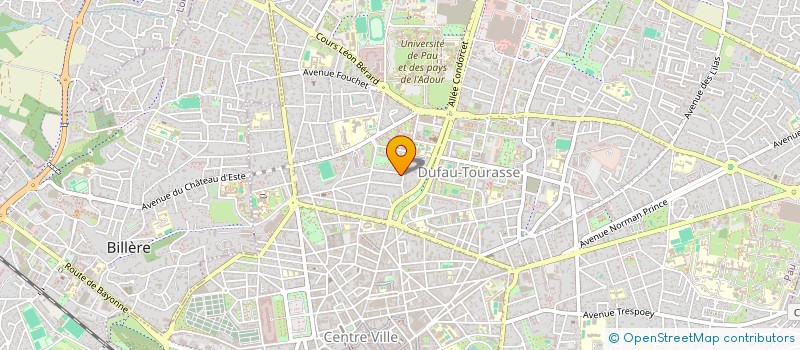 localisation de l'entreprise MADAME URSULA PEREZ à PAU