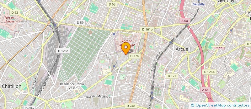 localisation de l'entreprise MADAME URSULA PRAMASSIN à BAGNEUX