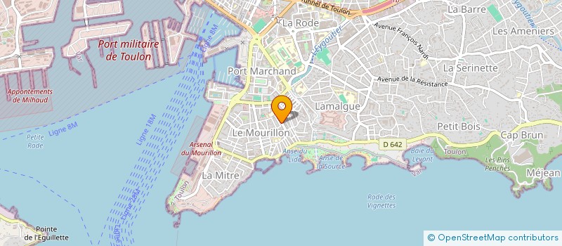 localisation de l'entreprise MADAME URSULA SOAVITA  TOULON