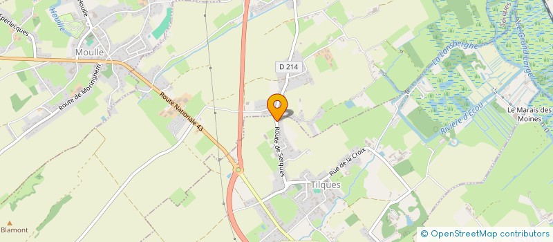 localisation de l'entreprise MADAME URSULA TIMMERMANS  TILQUES