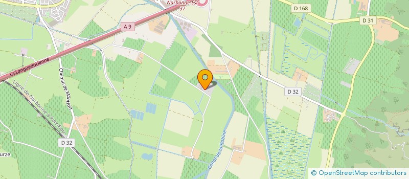 localisation de l'entreprise MADAME URSULA WELTER  NARBONNE