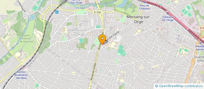 localisation de l'entreprise MADAME URSULE ELONO  MORSANG-SUR-ORGE