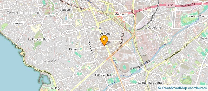 localisation de l'entreprise MADAME URSULE EWAND'A NDOUMBE à MARSEILLE