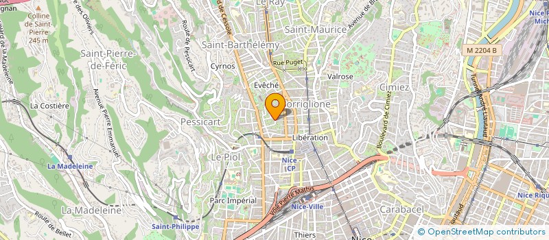 localisation de l'entreprise MADAME URSULE MALIE à NICE