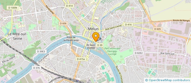 localisation de l'entreprise MADAME URSULE REDJEKRA à MELUN