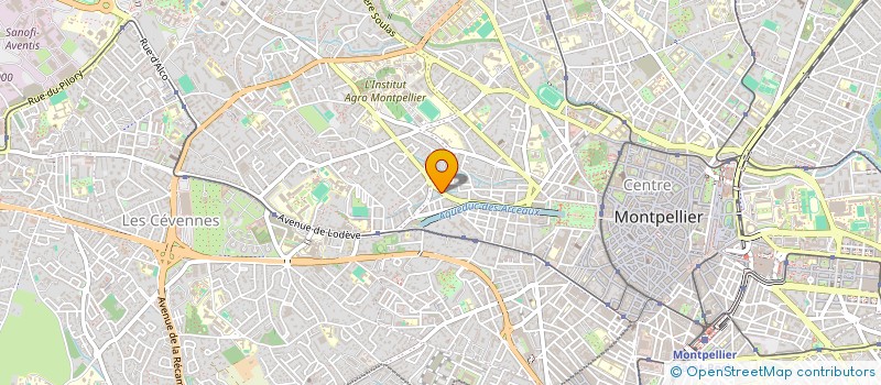 localisation de l'entreprise MADAME URSZULA HIBNER à MONTPELLIER