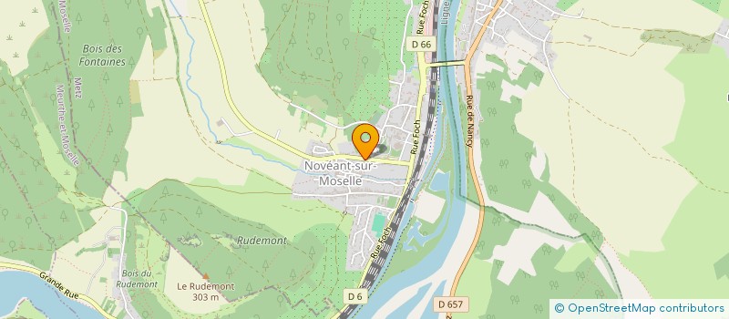 localisation de l'entreprise MADAME URSZULA KAPUSCINSKA  NOVEANT-SUR-MOSELLE