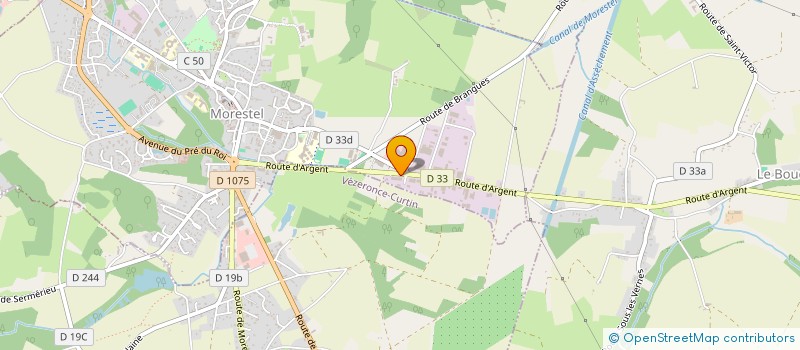 localisation de l'entreprise MADAME URSZULA KURDZIEL  MORESTEL