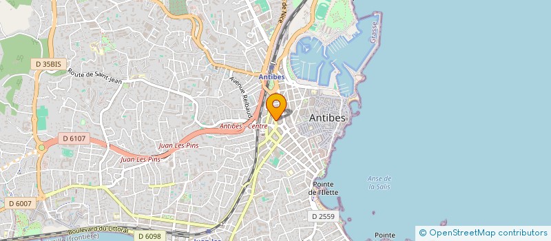 localisation de l'entreprise MADAME URYASOVA ALEXANDRA à ANTIBES