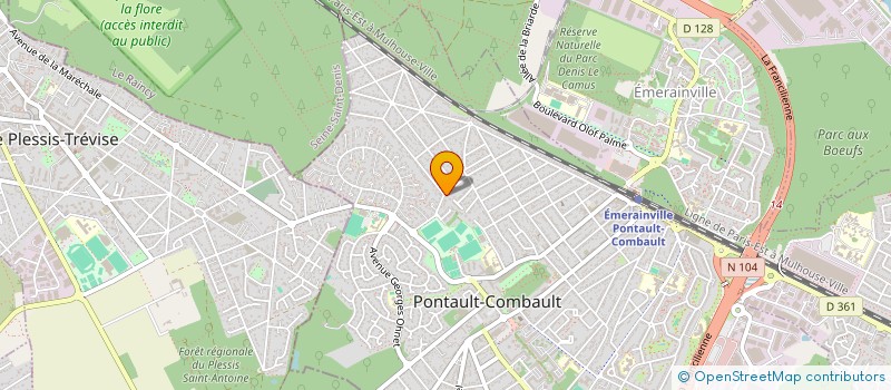 localisation de l'entreprise MADAME USWAH MURTAZA MIRZA à PONTAULT-COMBAULT