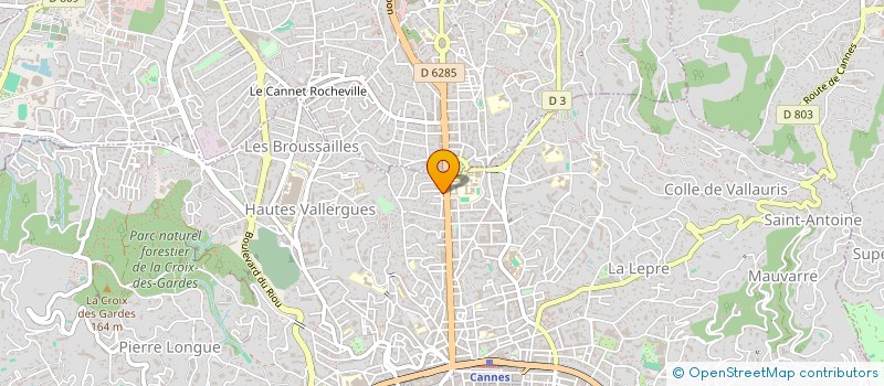 localisation de l'entreprise MADAME UTA CORNELIA AMELN  CANNES