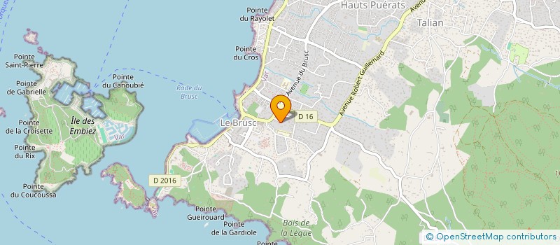 localisation de l'entreprise MADAME UTA HENNESSEN à SIX-FOURS-LES-PLAGES