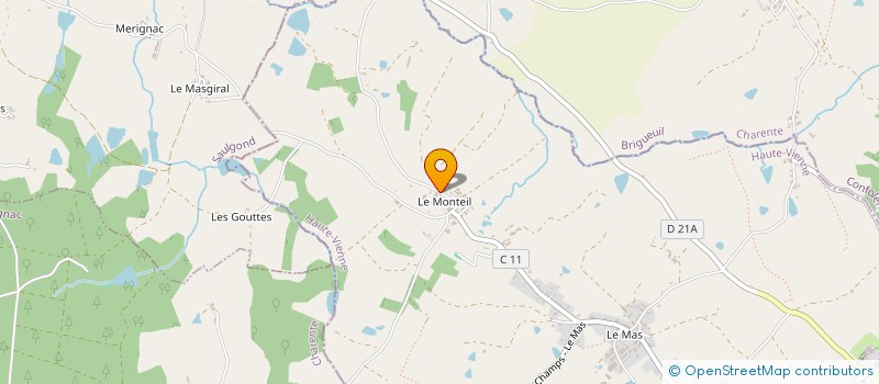 localisation de l'entreprise MADAME UTE BAURER  SAINT JUNIEN