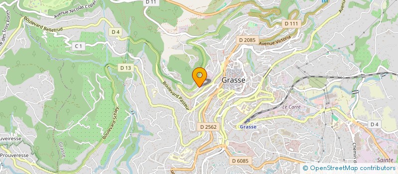 localisation de l'entreprise MADAME UTE FRANZ à GRASSE
