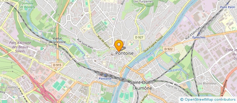 localisation de l'entreprise MADAME UTE HADAM à PONTOISE