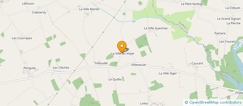 localisation de l'entreprise MADAME UTE KATHE INGA RESO  LA TRINITE-PORHOET