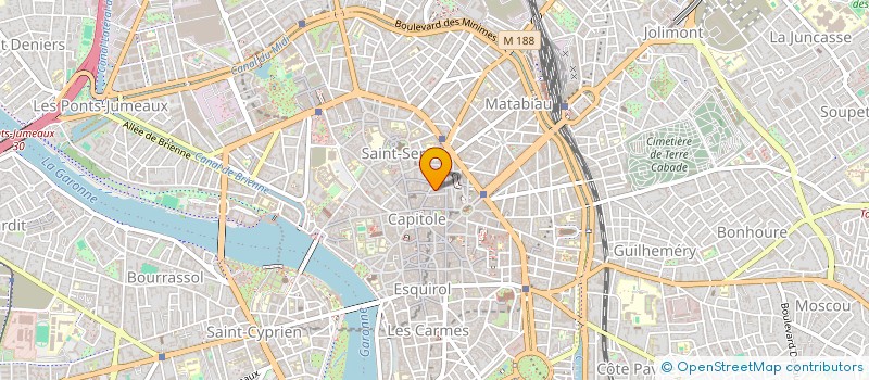 localisation de l'entreprise MADAME UTE KNOSPE  TOULOUSE