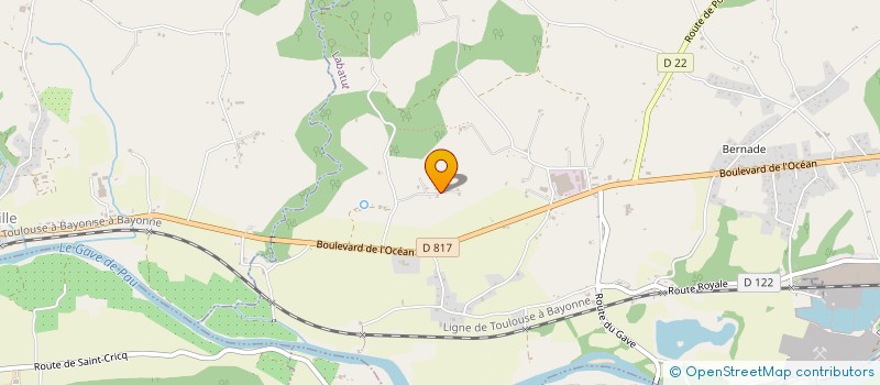 localisation de l'entreprise MADAME UTSANEE SOEIKRATHOKE  LABATUT