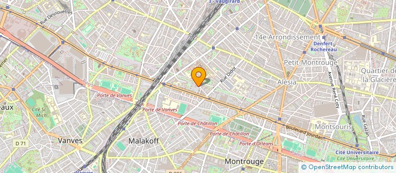 localisation de l'entreprise MADAME UWE BORNHOLT  PARIS