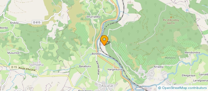 localisation de l'entreprise MADAME UZURI ROSAS  JAXU