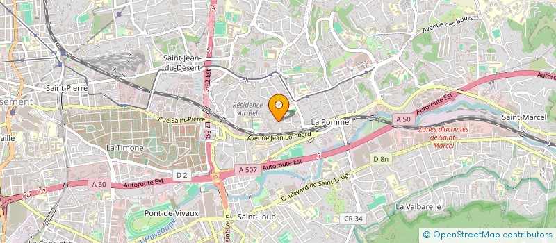 localisation de l'entreprise MADAME V CAPELLOT à MARSEILLE 11EME