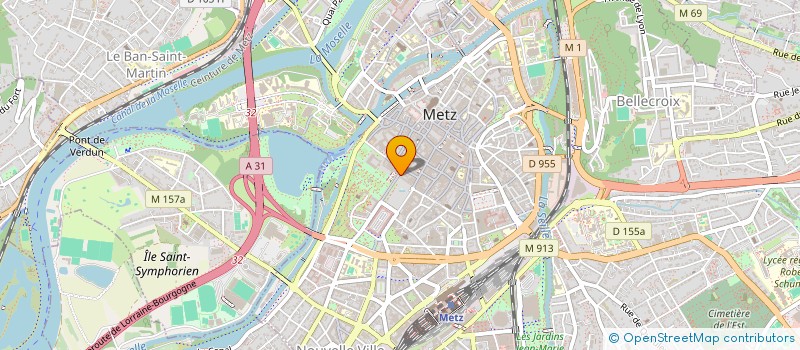 localisation de l'entreprise MADAME V EIERMANN à METZ