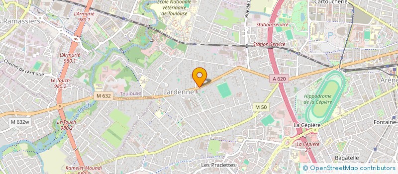 localisation de l'entreprise MADAME VA DANSER  TOULOUSE