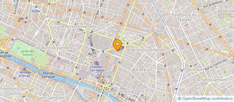 localisation de l'entreprise MADAME VAHINUI CREMER  PARIS