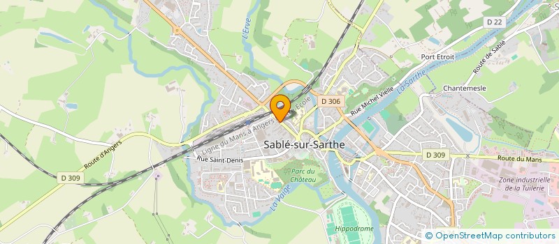 localisation de l'entreprise MADAME VAIMEHO KAHAINALEY TAUAROA à SABLE-SUR-SARTHE