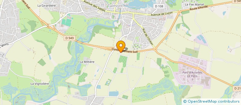 localisation de l'entreprise MADAME VAINOA SOAVE  TALMONT-SAINT-HILAIRE