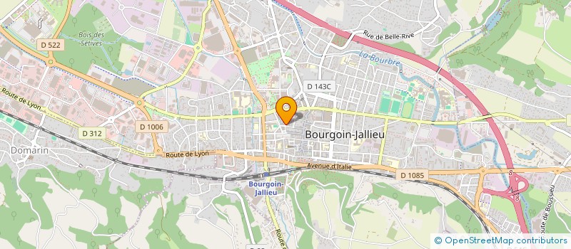 localisation de l'entreprise MADAME VAITEA RODEFF à BOURGOIN-JALLIEU