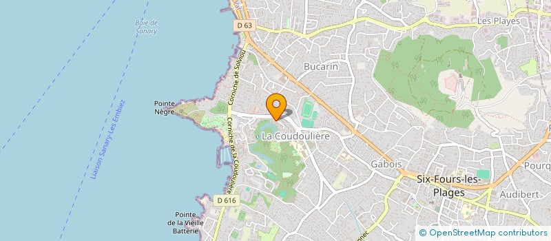 localisation de l'entreprise MADAME VALARIE ARNAUD à SIX-FOURS-LES-PLAGES