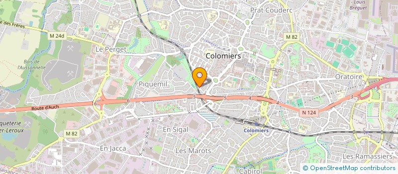localisation de l'entreprise MADAME VALBONA DEMIRAJ à COLOMIERS