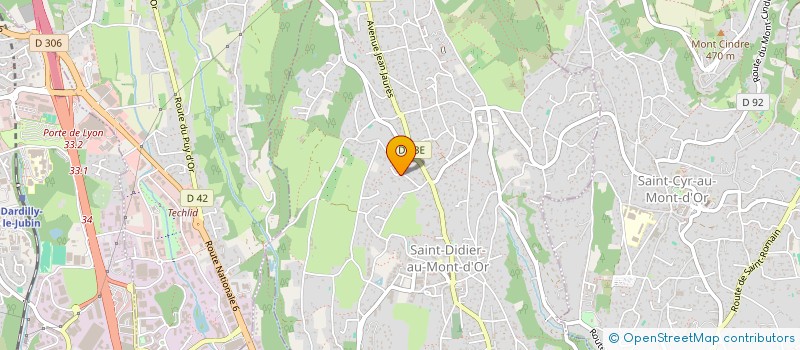 localisation de l'entreprise MADAME VALBONA SELIMI  SAINT-DIDIER-AU-MONT-D'OR