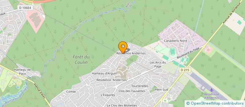 localisation de l'entreprise MADAME VALENCIA SANE à ANDERNOS-LES-BAINS
