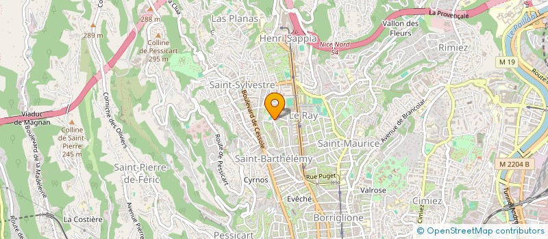 localisation de l'entreprise MADAME VALENE BREULEUX à NICE