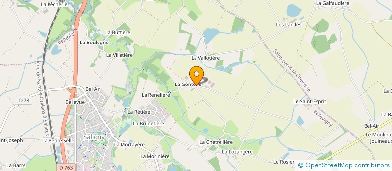 localisation de l'entreprise MADAME VALENE MARTINEAU à BELLEVIGNY