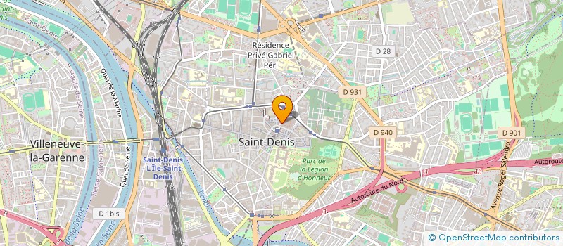 localisation de l'entreprise MADAME VALENTINA BAHRIA  SAINT-DENIS